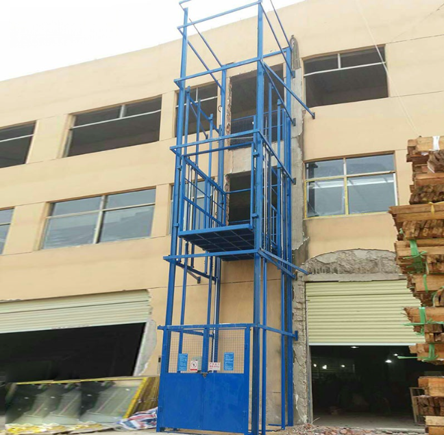 余江建材厂室外物料提升